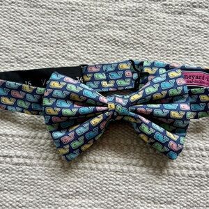 Vineyard Vines Kids' Whale Pattern Bow Tie